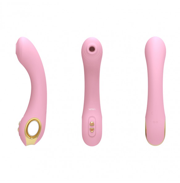 HK LETEN - Fairy G-Spot Licking Sucking Heating Vibrator (Chargeable - Pink)